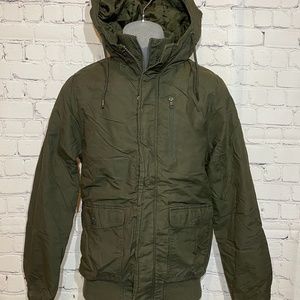 COPY - H&M Mens Padded Hooded Jacket (Size Small)